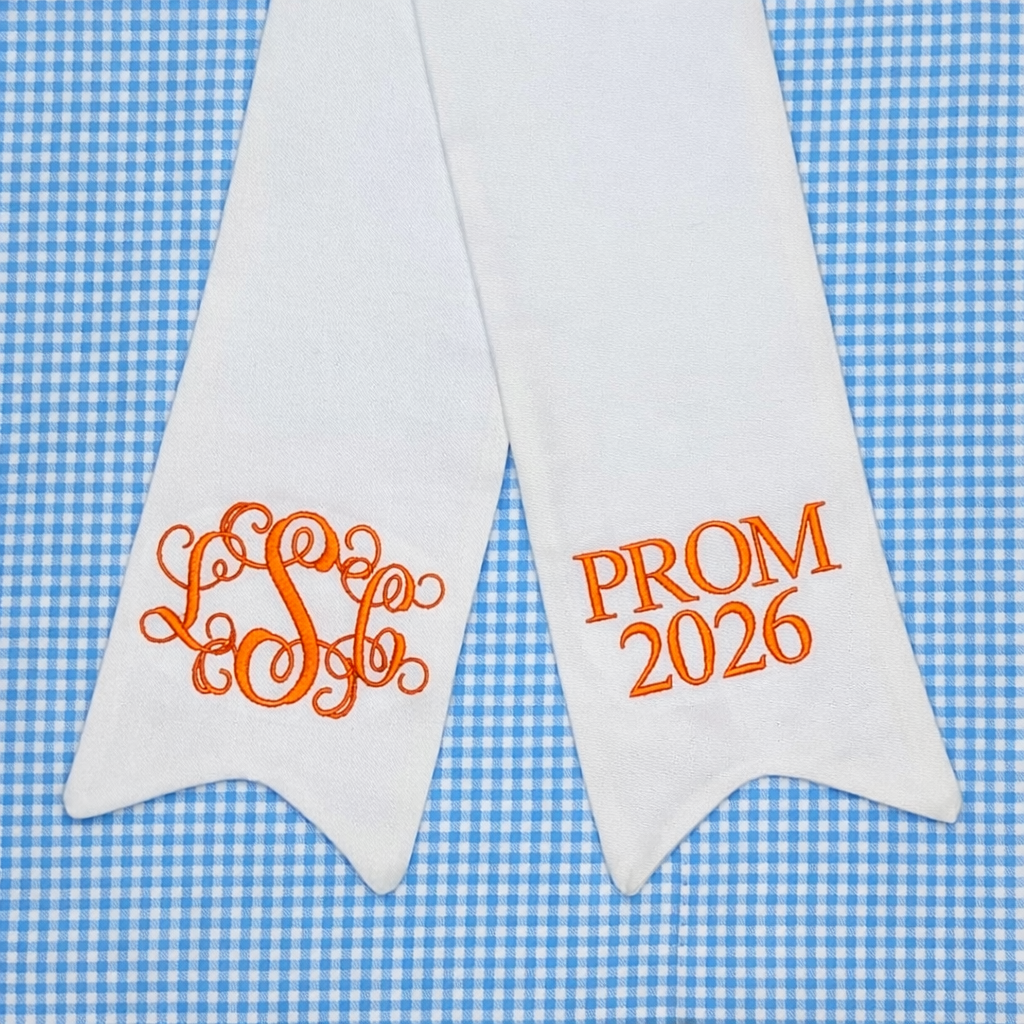 Prom 2026  Bouquet Sash